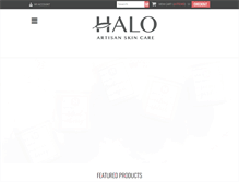 Tablet Screenshot of halosoap.com